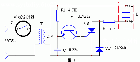 簡(jiǎn)易鎳鎘電池充電裝置