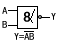 門電路符號(hào)(與非門)