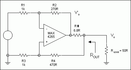 圖5. 例2 (為簡單起見，沒有標(biāo)出電源去耦)