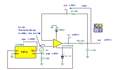 圖15：FB#1瞬態(tài)穩(wěn)定性測試電路：發(fā)射極跟隨器。