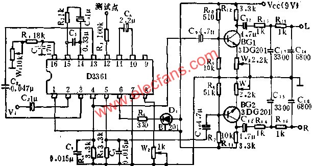 D3361鎖相環(huán)調頻立體聲解碼電路的應用  www.brongaenegriffin.com