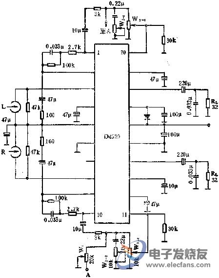 D4520立體聲耳機放大電路的應(yīng)用  www.brongaenegriffin.com