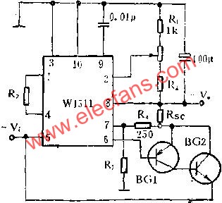 更低電壓擴(kuò)大電流的應(yīng)用線路圖  www.brongaenegriffin.com