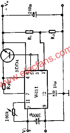 W611擴大電流的應用線路圖  www.brongaenegriffin.com