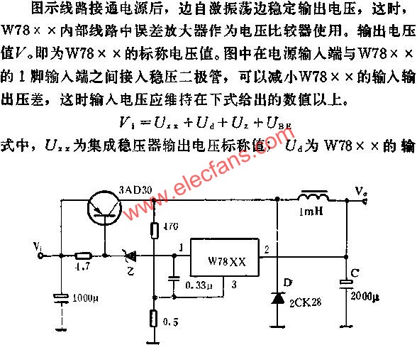 開關(guān)式穩(wěn)壓電路應(yīng)用線路圖  www.brongaenegriffin.com