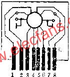 KDD-08電子琴集成電路外形及管腳排列圖  www.brongaenegriffin.com
