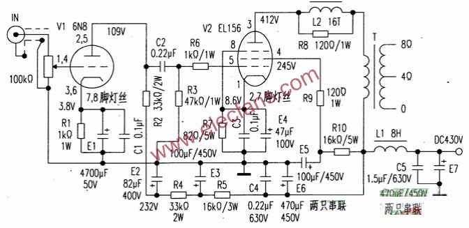 EL156自制電子管功放  www.brongaenegriffin.com