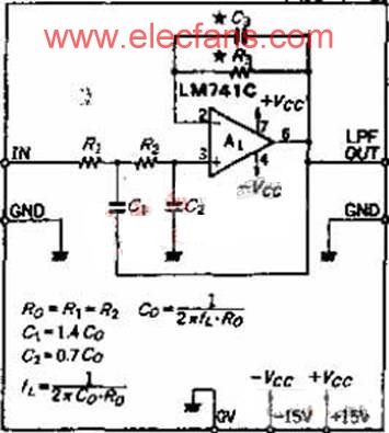 低通濾波器電路 www.brongaenegriffin.com