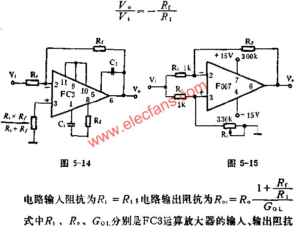 倒相比例放大器電路圖  www.brongaenegriffin.com