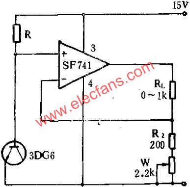 可調(diào)式恒流源電路圖  www.brongaenegriffin.com