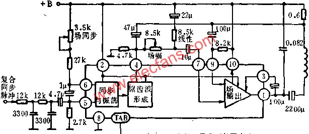 D1031內(nèi)部功能方框圖及典型外圍電路圖  www.brongaenegriffin.com