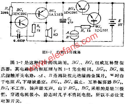 指觸門鈴線路  www.brongaenegriffin.com