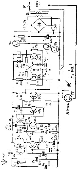 遙控開關(guān)接收機電路