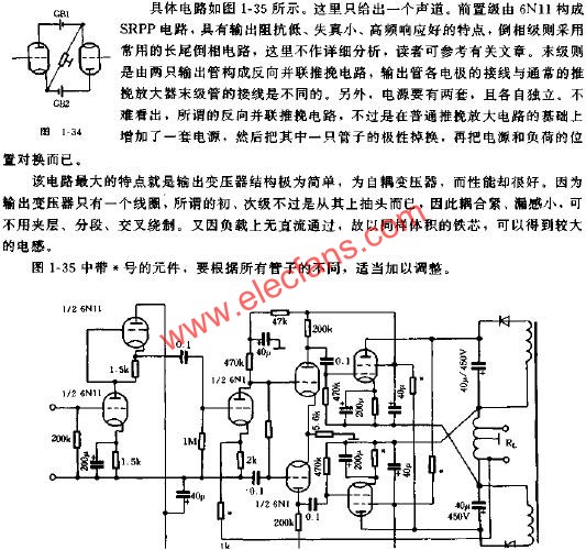 膽機(jī)推挽功放電路  www.brongaenegriffin.com