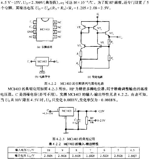 MC1403的引腳排列與簡化電路  www.brongaenegriffin.com