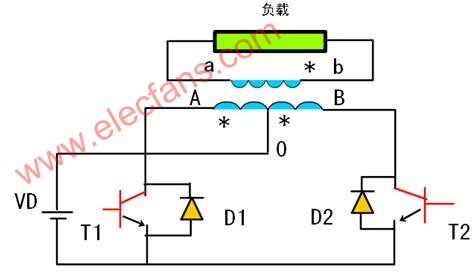 推挽式單相逆變電路 www.brongaenegriffin.com