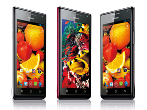 華為全球最薄智能手機(jī)亮相CES2012