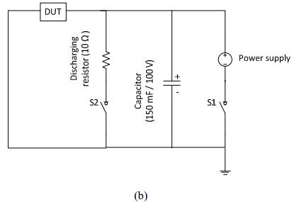 圖2（b）放電電阻電路圖。