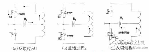圖3 S1導(dǎo)通、S2關(guān)斷時的等效電路