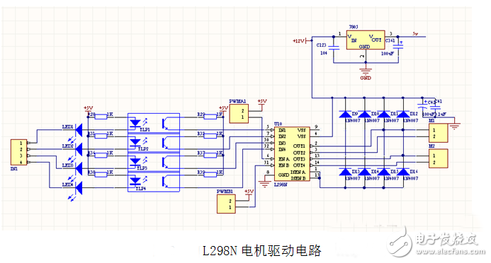 電機驅(qū)動電路設(shè)計詳解 —電路圖天天讀(250)