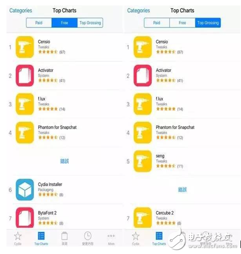 iOS10越獄插件：讓你的Cydia看起來有點像AppStore！
