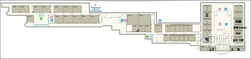 CES2011北展廳2樓主要企業(yè)分布