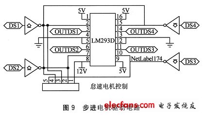 ECU怠速步進(jìn)電機(jī)驅(qū)動(dòng)電路