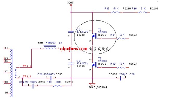 典型的開關(guān)電源原理圖。(電子系統(tǒng)設(shè)計(jì))