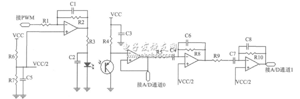 脈搏信號(hào)采集預(yù)處理電路