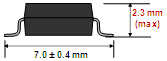 TLP184, TLP185電路實(shí)例輪廓說(shuō)明圖.