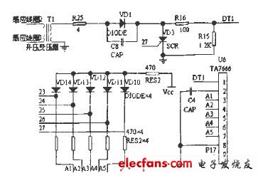 單片機AT89C51用電故障控制系統(tǒng)