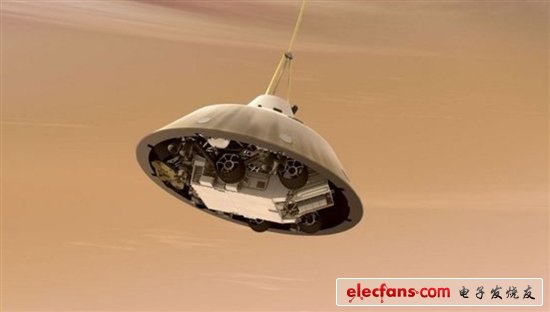圖解“好奇”號(hào)火星車(chē)如何降落火星