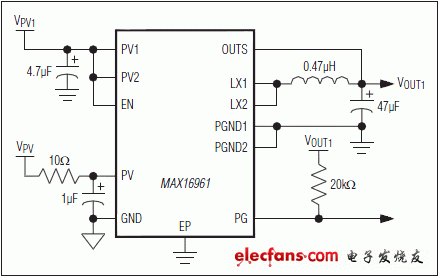 MAX16961：典型應(yīng)用電路