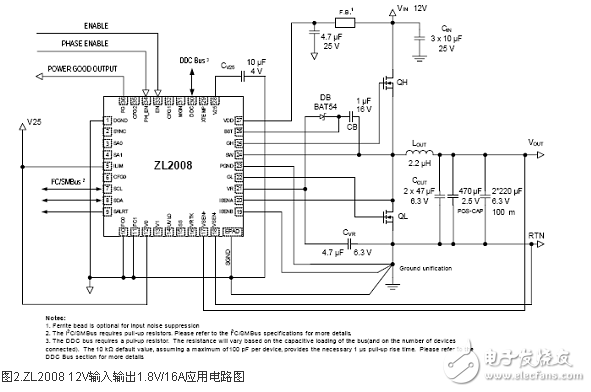 采用ZL2008的數(shù)字電源電路設(shè)計(jì) —電路圖天天讀(52)