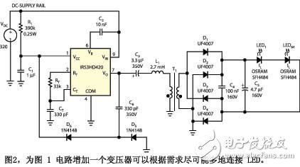 深入解析CFL鎮(zhèn)流器IC驅(qū)動LED應(yīng)用電路