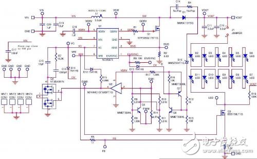 LED調(diào)光控制系統(tǒng)電路設計圖——電路圖天天讀（141）