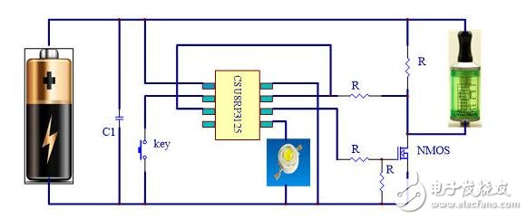 電子煙系統(tǒng)電路設計詳解 —電路圖天天讀(147)