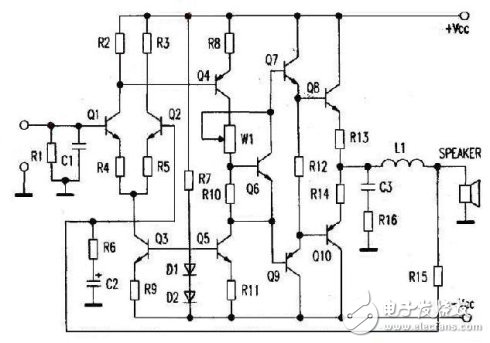 全對(duì)稱ocl功放電路圖（四款全對(duì)稱ocl功放電路設(shè)計(jì)原理圖詳解）