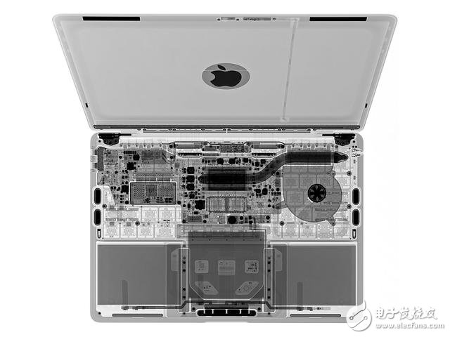 蘋(píng)果新Macbook Pro13寸拆解:集成度創(chuàng)新高度 搭配史上最好音質(zhì)