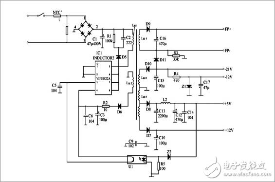 詳細(xì)解析開關(guān)電源電路：工作原理，電路組成，電路圖