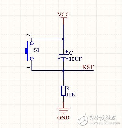 單片機(jī)復(fù)位電路原理解析，單片機(jī)復(fù)位電路原理圖解