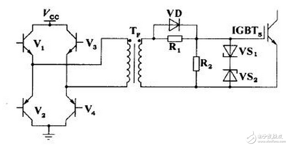 HCPL316J 可以驅(qū)動 150 A/1200 V 的 IGBT ，光耦隔離， COMS/TTL 電平兼容，過流軟關(guān)斷，最大開關(guān)速度 500 ns ，工作電壓 15 ～ 30 V ，欠壓保護。輸出部分為三重復(fù)合達林頓管，集電極開路輸出。采用標(biāo)準 SOL-16 表面貼裝。