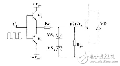 HCPL316J 可以驅(qū)動 150 A/1200 V 的 IGBT ，光耦隔離， COMS/TTL 電平兼容，過流軟關(guān)斷，最大開關(guān)速度 500 ns ，工作電壓 15 ～ 30 V ，欠壓保護。輸出部分為三重復(fù)合達林頓管，集電極開路輸出。采用標(biāo)準 SOL-16 表面貼裝。