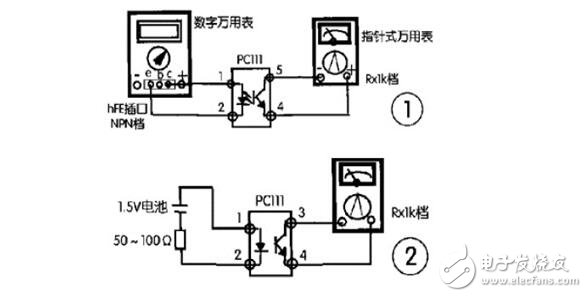 光電器件的檢測，光耦的檢測判斷，光電二極管、光電三極管與光耦的檢測區(qū)分
