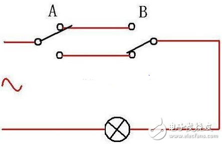 雙聯(lián)單控開(kāi)關(guān)接線(xiàn)圖詳細(xì)解析