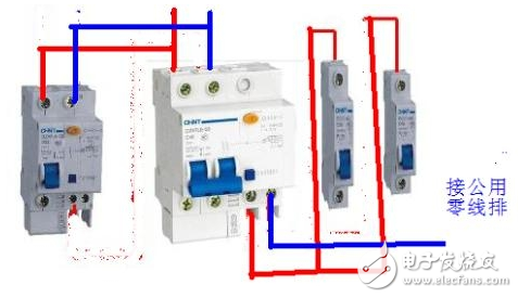 漏電斷路器與空氣開關(guān)的區(qū)別_漏電斷路器工作原理圖_漏電斷路器接線圖
