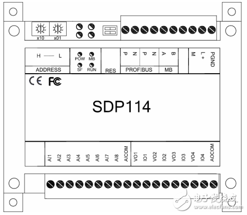 sdp114從站IO模塊安裝使用手冊(cè)