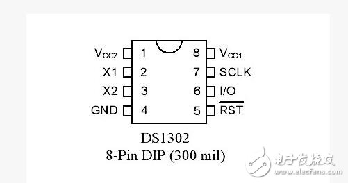 ds1302封裝圖，ds1302封裝信息詳解