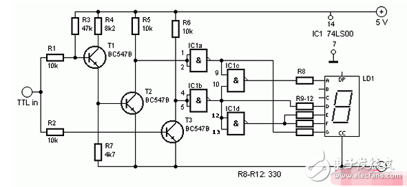 74ls00典型應用電路圖