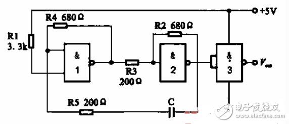 74ls00典型應用電路圖